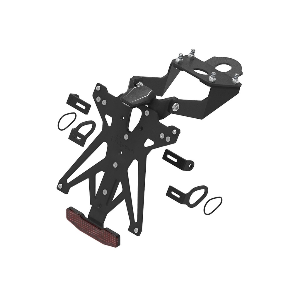[LT-KTARYA133A2] Adjustable License Plate Holder Kit for Yamaha (NeroA2)