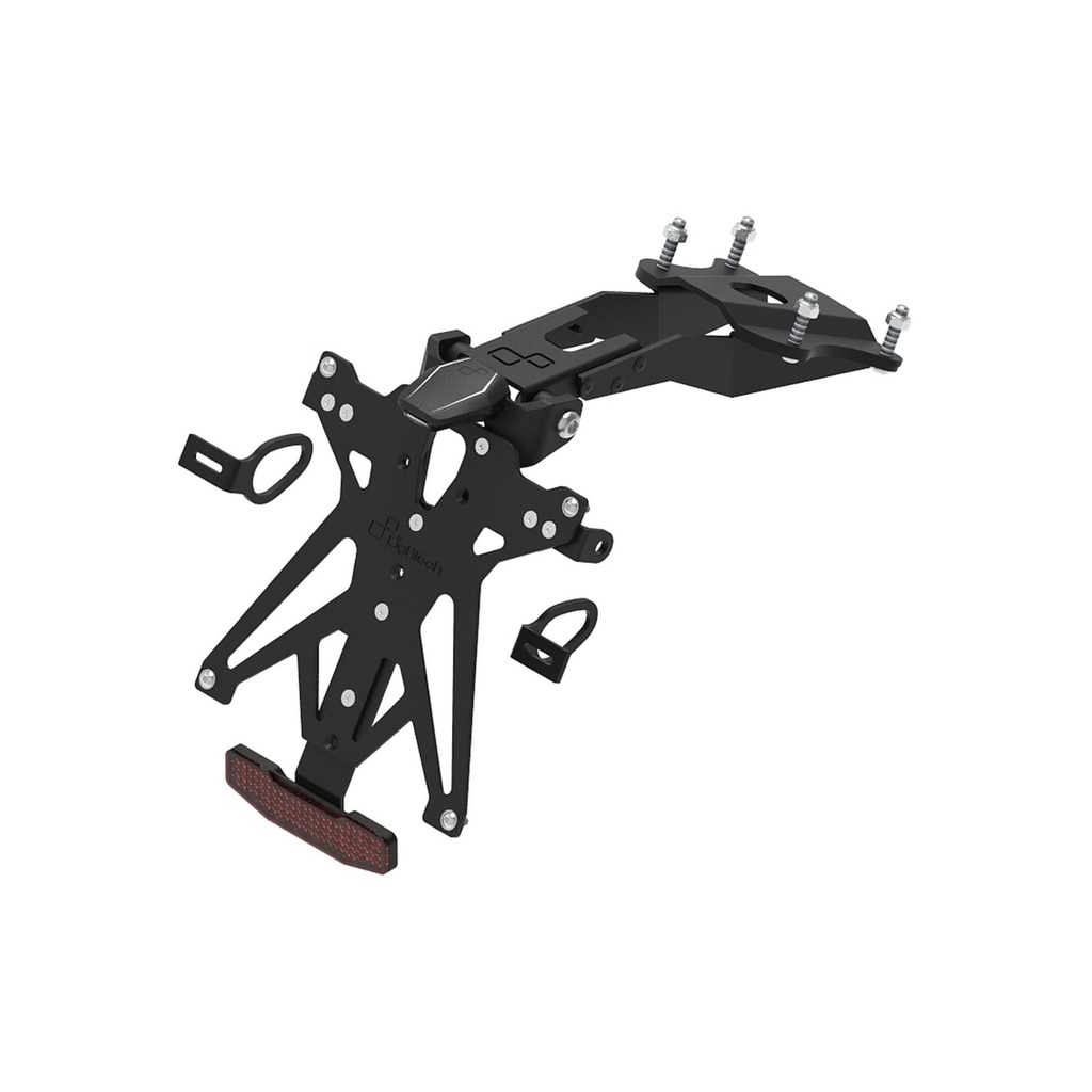 [LT-KTARYA128A2] Adjustable License Plate Holder Kit for Yamaha (NeroA2)