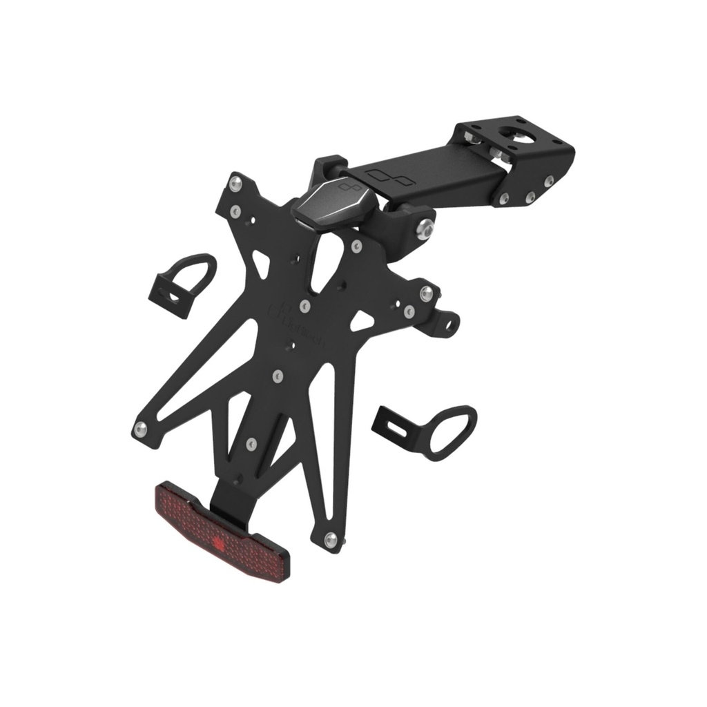 [LT-KTARYA122A1] Adjustable License Plate Holder Kit for Yamaha (NeroA1)