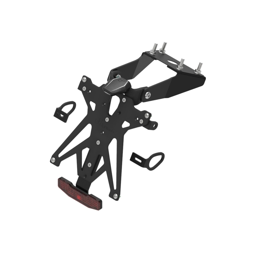 [LT-KTARYA121A3] Adjustable License Plate Holder Kit for Yamaha (NeroA3)