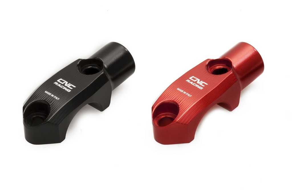[CNC-CV013B] Brembo Master cylinder clamp with Mirror Mount thread M8 left (Black)