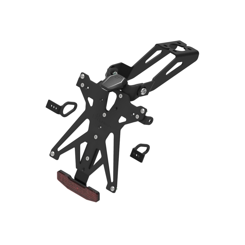 [LT-KTARYA103A1] Adjustable License Plate Holder Kit for Yamaha (NeroA1)