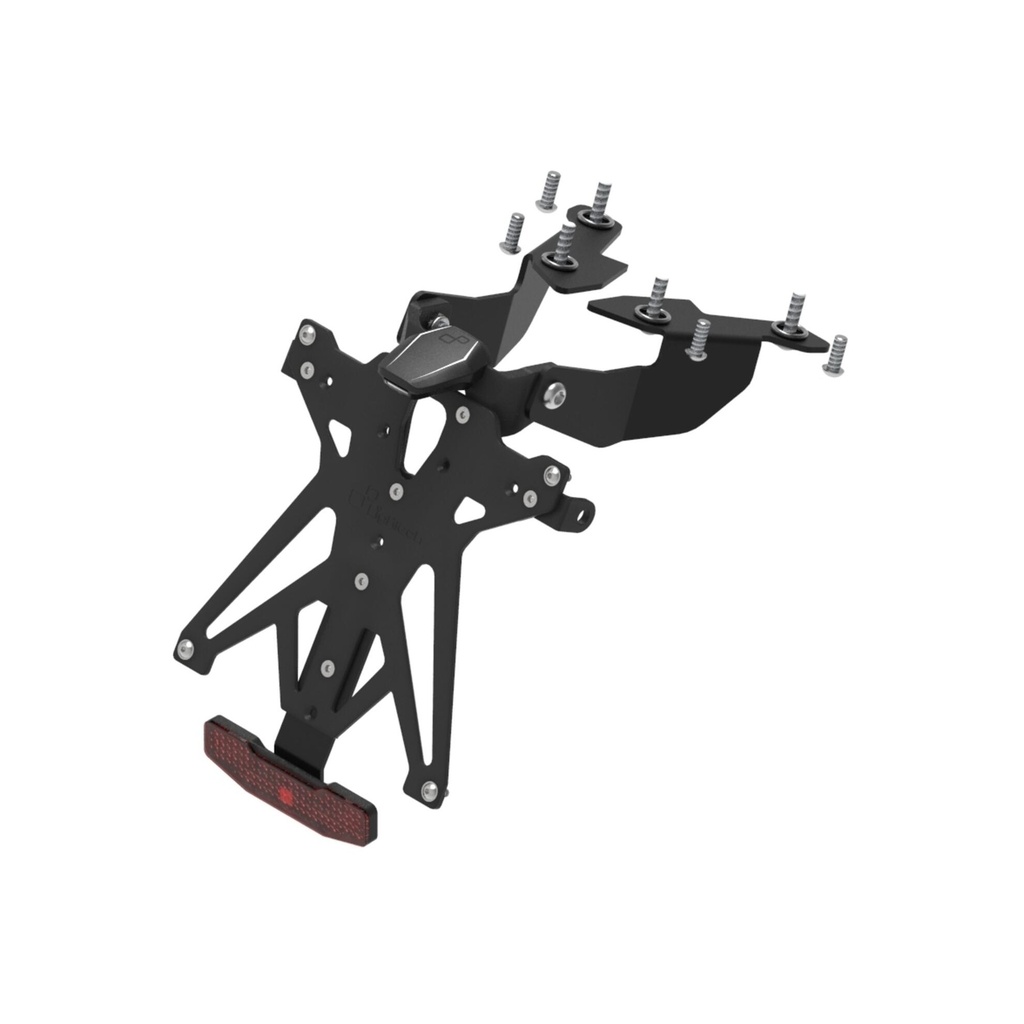 [LT-KTARSU112A1] Adjustable License Plate Holder Kit for Suzuki (NeroA1)