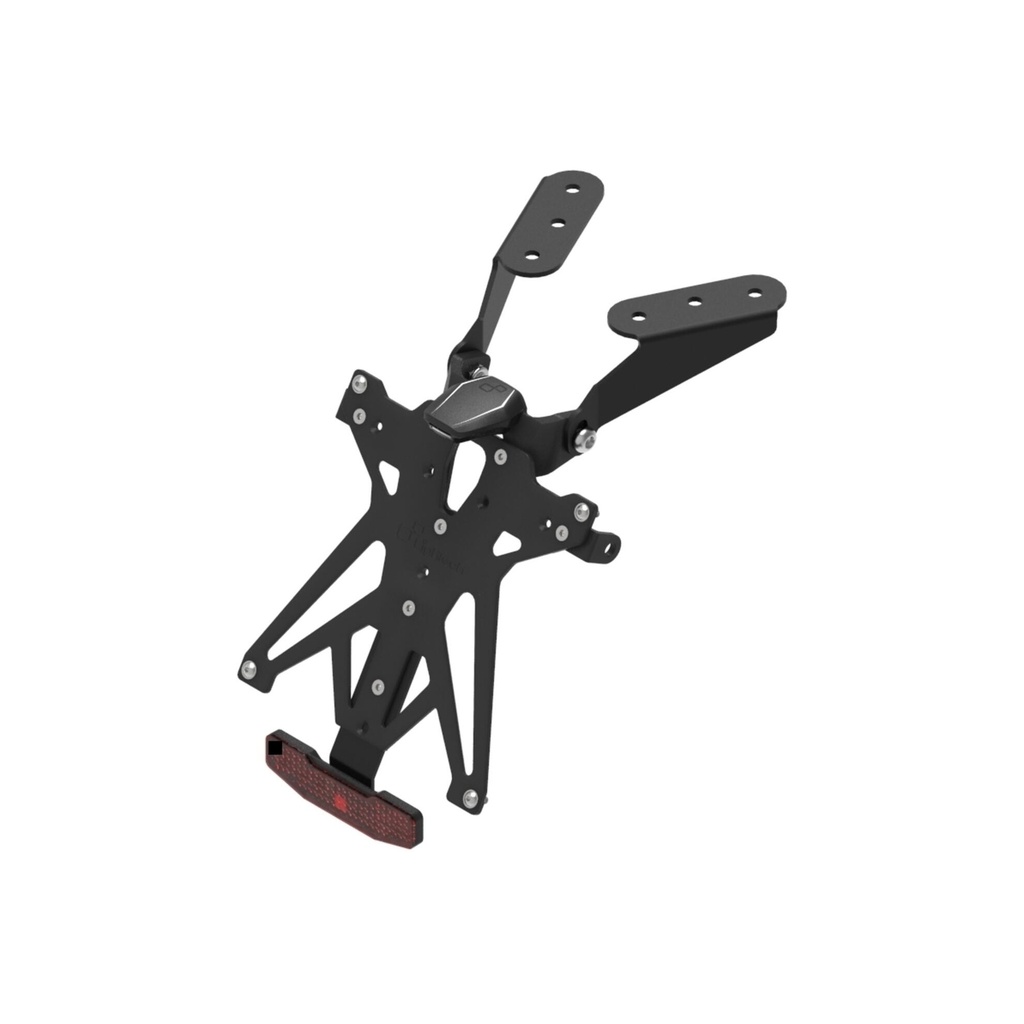[LT-KTARSU102B3] Adjustable License Plate Holder Kit for Suzuki (NeroB3)
