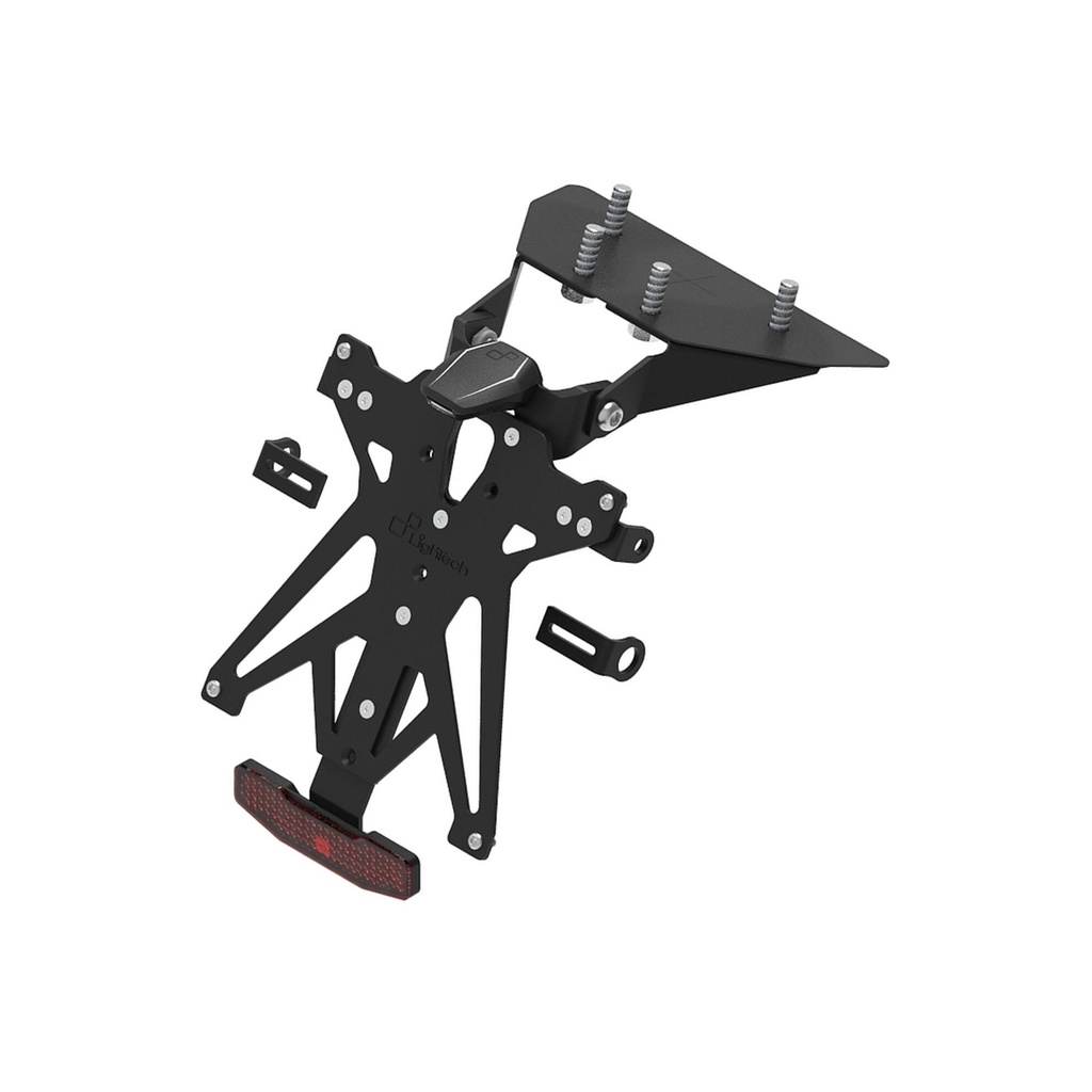 [LT-KTARMM101B3] Adjustable License Plate Holder Kit for Morini (NeroB3)