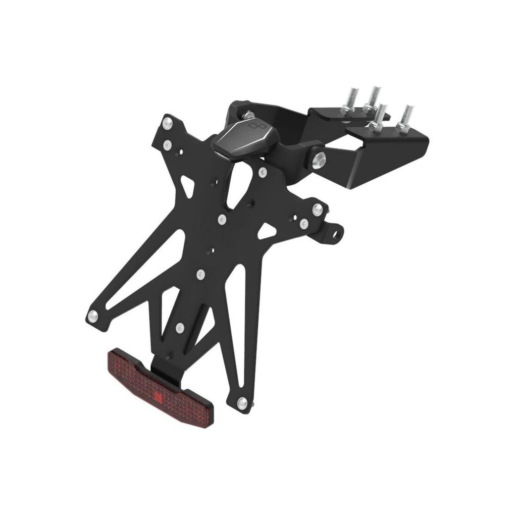 [LT-KTARKA120A1] Adjustable License Plate Holder Kit for Kawasaki (NeroA1)