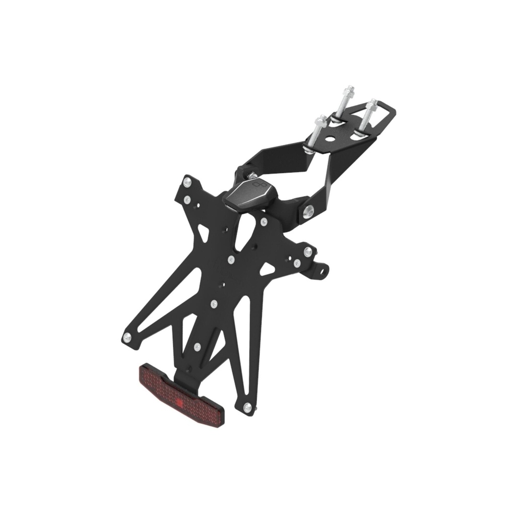 [LT-KTARHO109A1] Adjustable License Plate Holder Kit for Honda (NeroA1)
