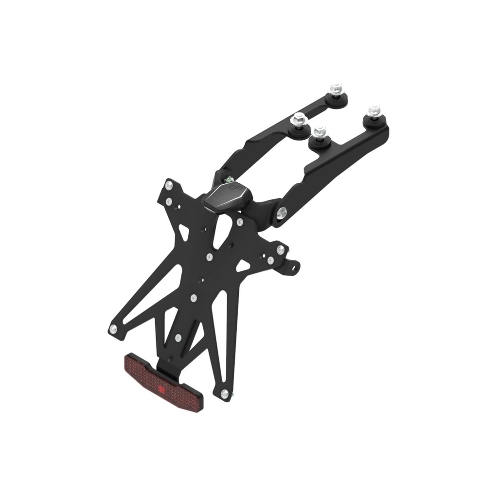 [LT-KTARHO108A3] Adjustable License Plate Holder Kit for Honda (NeroA3)