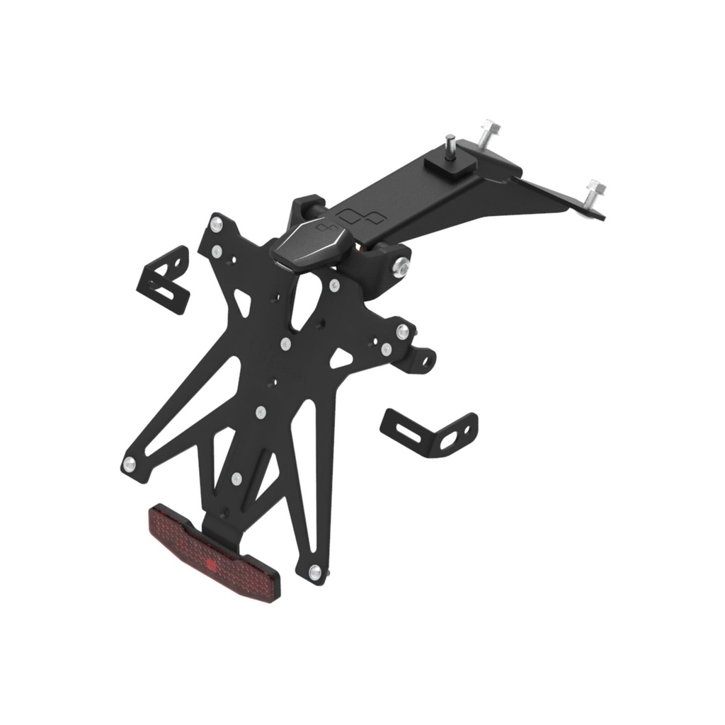 [LT-KTARAP107A1] Adjustable License Plate Holder Kit for Aprilia (NeroA1)