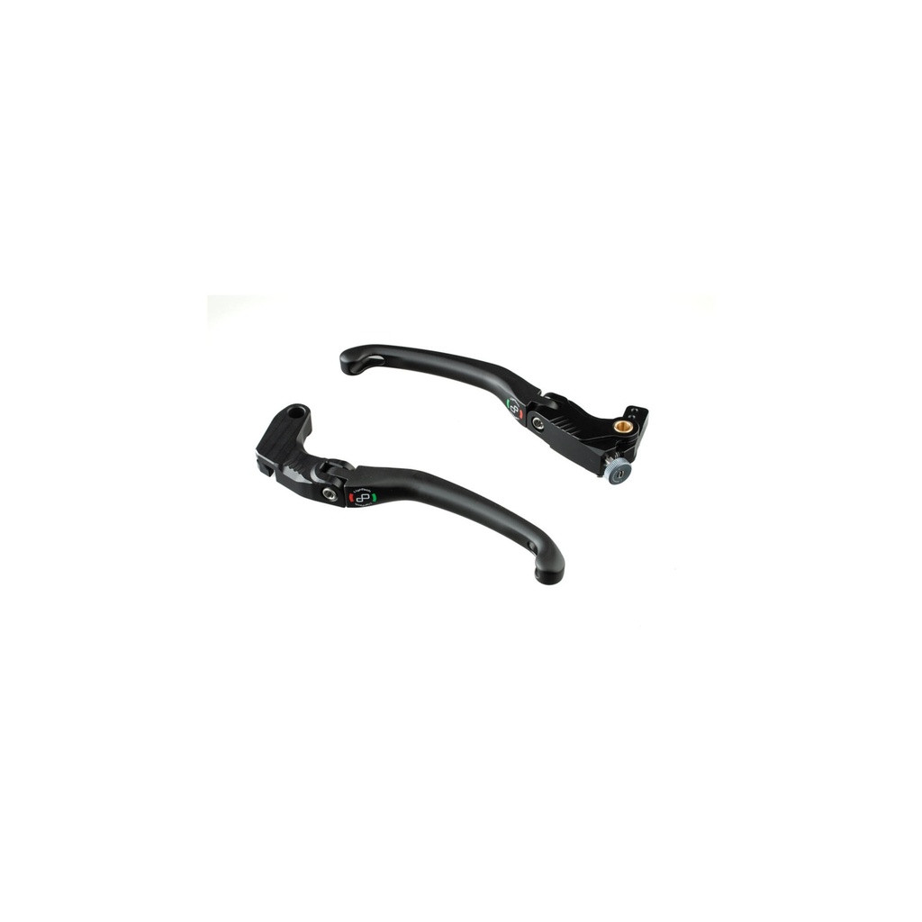 [LT-KLEV136JNER] Aluminium Levers Kit (Brake & Clutch) (Nero)
