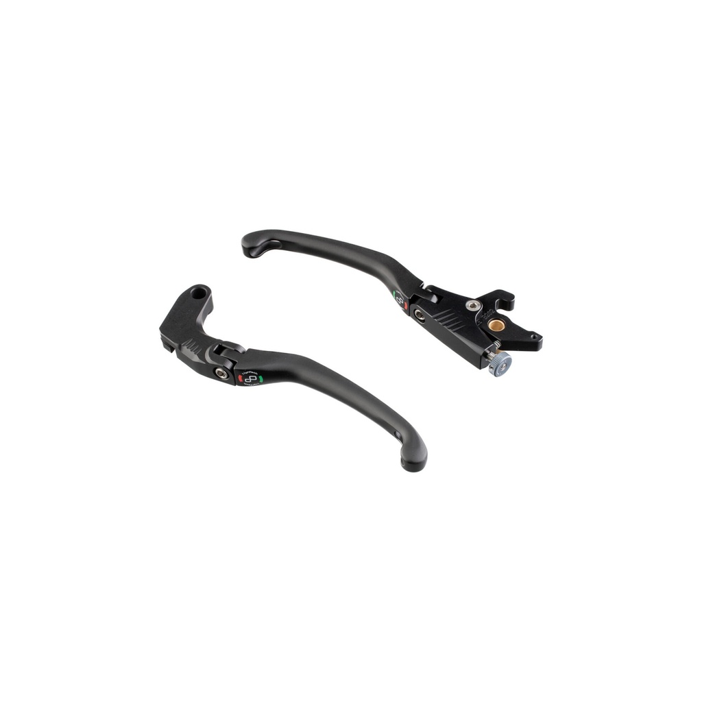 [LT-KLEV135JNER] Aluminium Levers Kit (Brake & Clutch) (Nero)