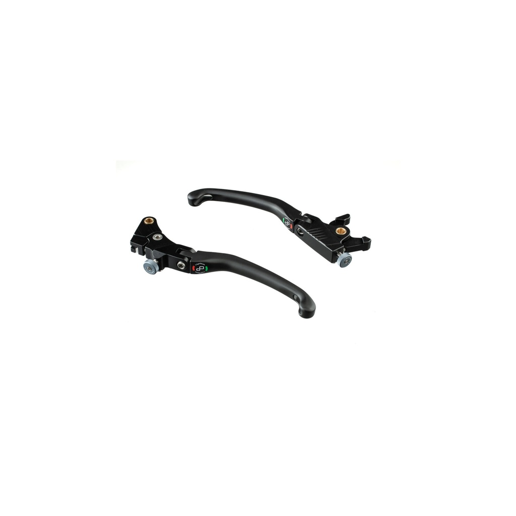 [LT-KLEV134JNER] Aluminium Lever Kits (Brake & Clutch) for Bmw (Nero)