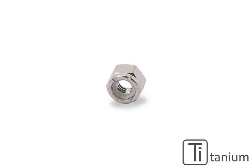 [CNC-DA050X] Nut self locking M6x1,0  - Titanium