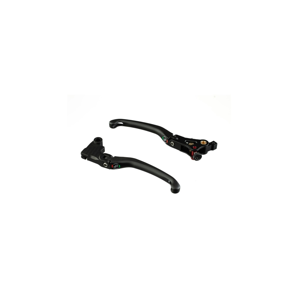 [LT-KLEV108JNER] Aluminium Lever Kits (Brake & Clutch) (Nero)