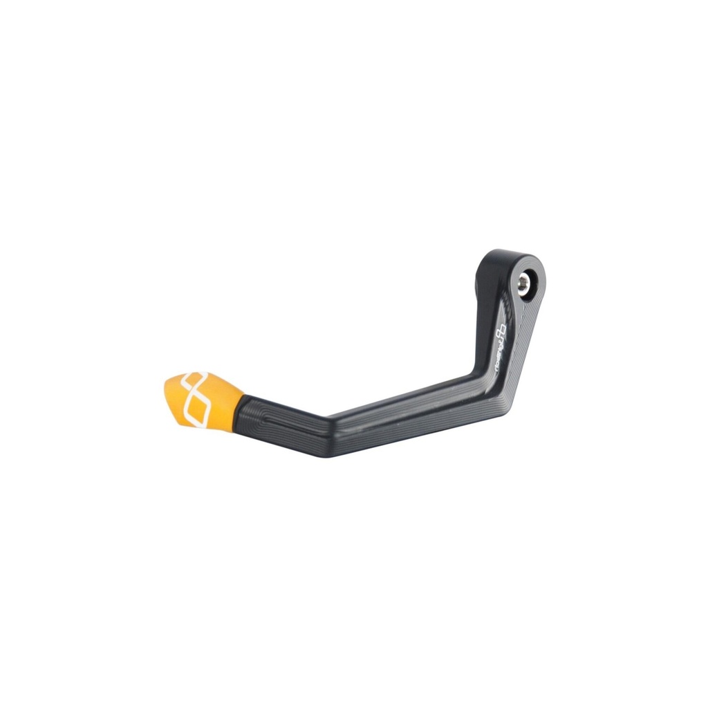[LT-ISS119LAORO] Aluminum Clutch Lever Guard - Axle Base 132 mm / Anodized Guard end (Oro)