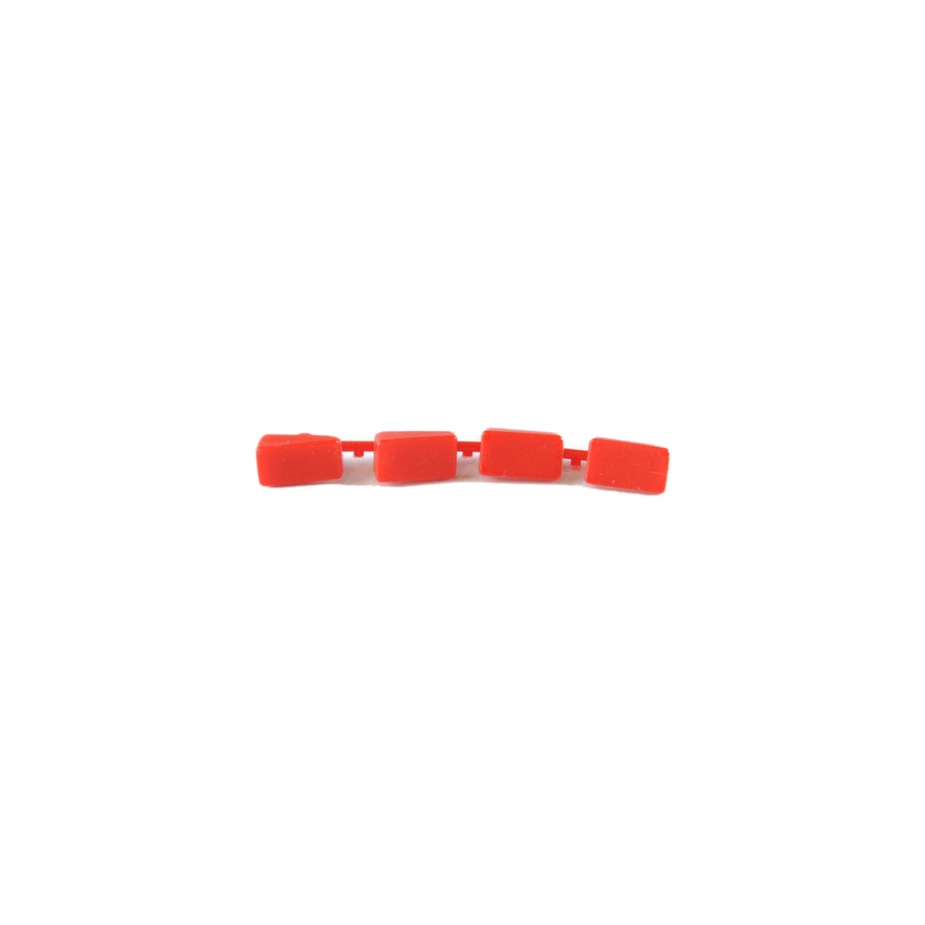 [LT-GM001ROS] Soft Touch Lever Rubber Insert for Yamaha, Kawasaki (Rosso)