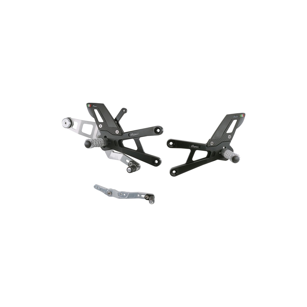 [LT-FTRYA020] Adjustable Rear Sets With Fixed Foot Pegs - TRACK USE for Yamaha