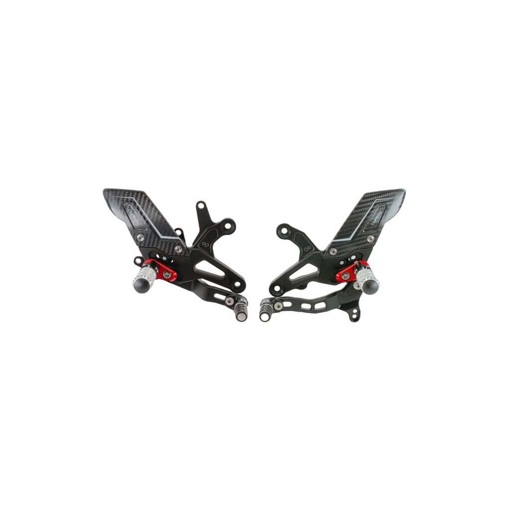 [LT-FTRKA008R] r Version Ajustable Rear Sets , Standard Shifting for Kawasaki