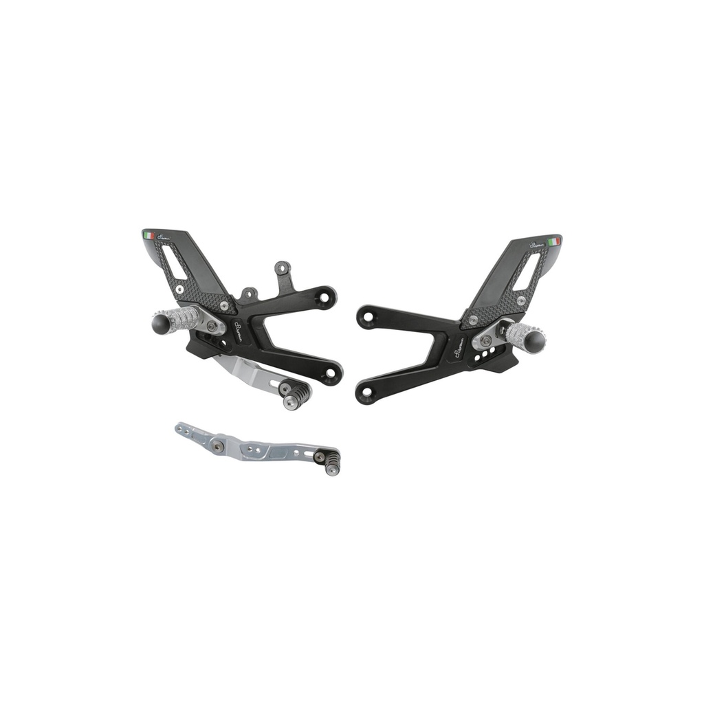 [LT-FTRHO011] Adjustable Rear Sets With Fixed Foot Pegs for Honda