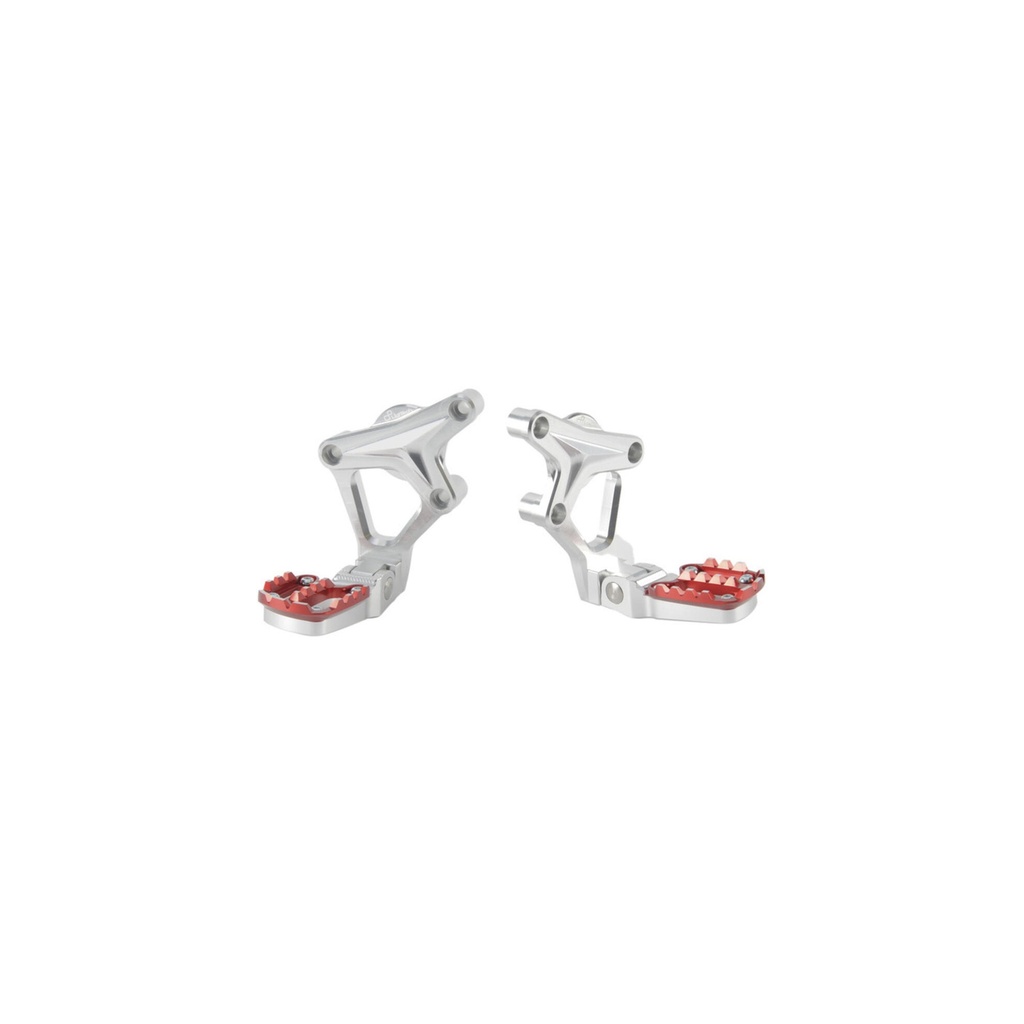 [LT-FTRHO009ROS] Rear Sets With Fold Up Foot Pegs for Honda (Rosso)