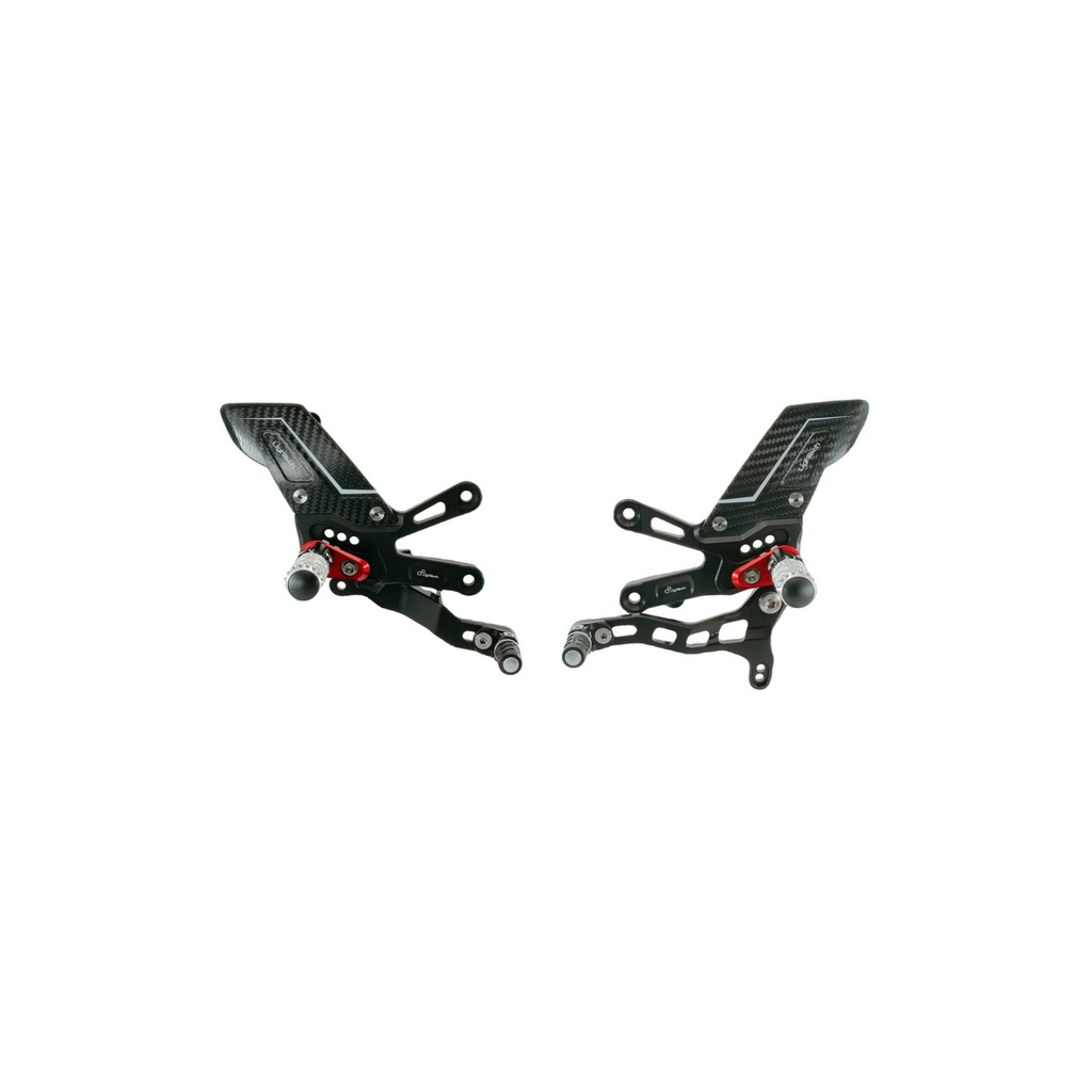 [LT-FTRAP005R] r Version Ajustable Rear Sets , Standard Shifting for Aprilia