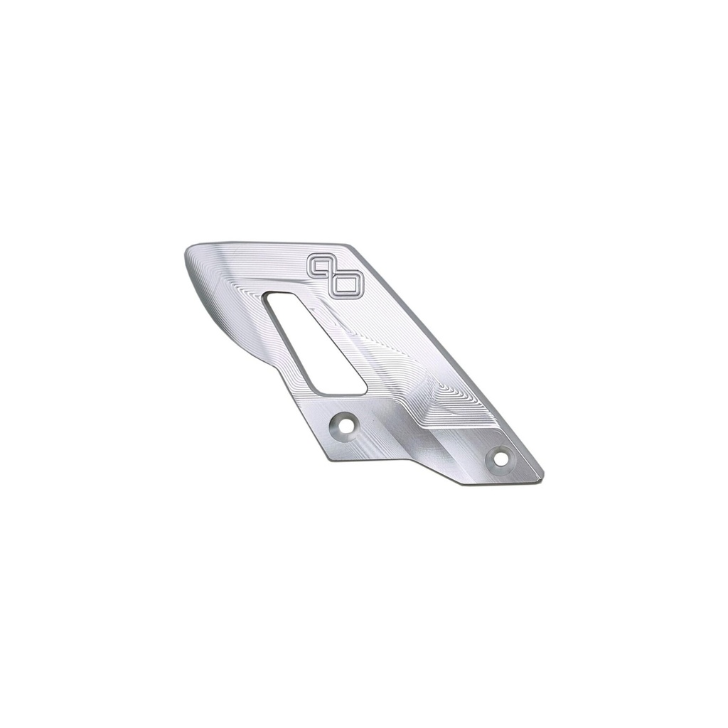 [LT-FTR983SIL] Aluminium Heel Guard Right Side