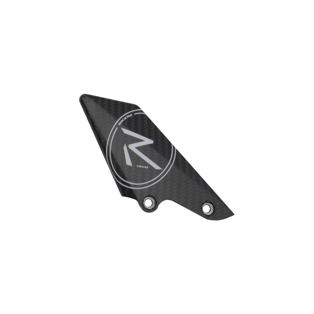 [LT-FTR796] Heel Guard - Brake Side- White Logo
