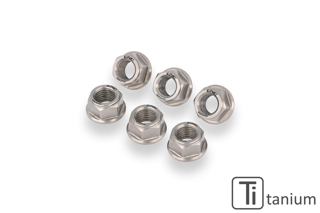 [CNC-DA387X] Nuts ring gear M10x1.25 - Titanium