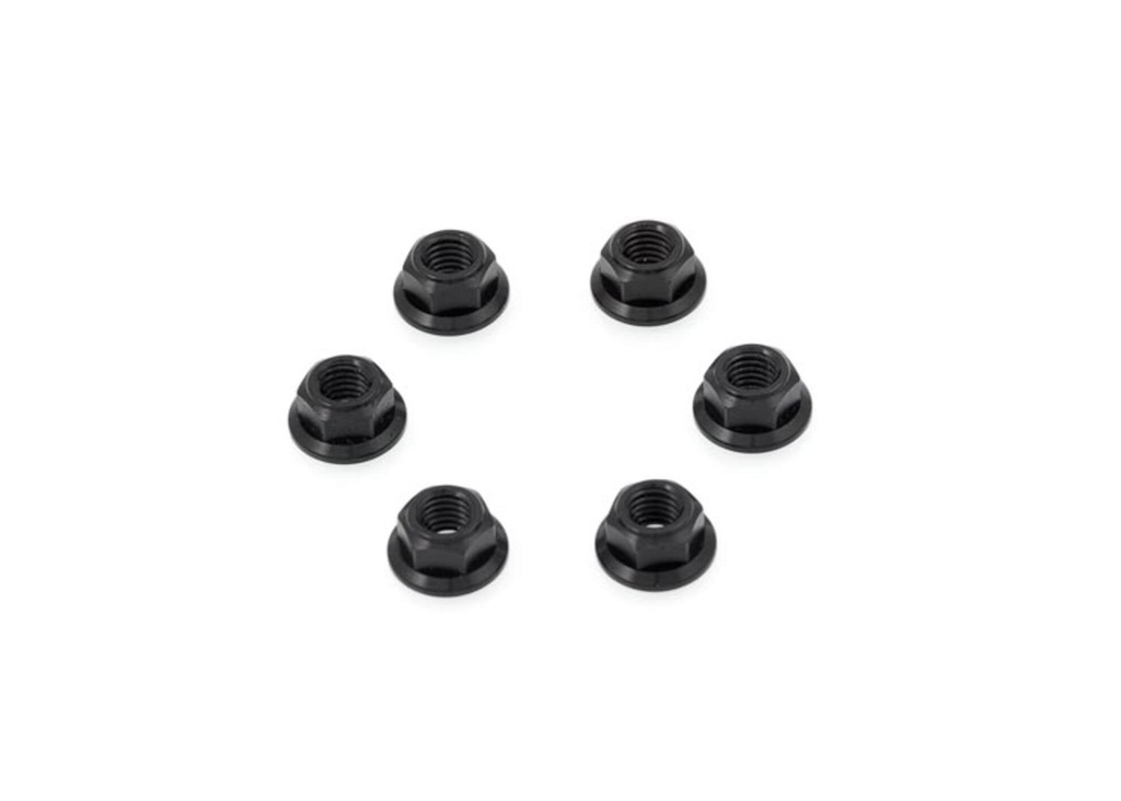[CNC-DA388B] Nuts ring gear KTM M8x1.25 (Black)