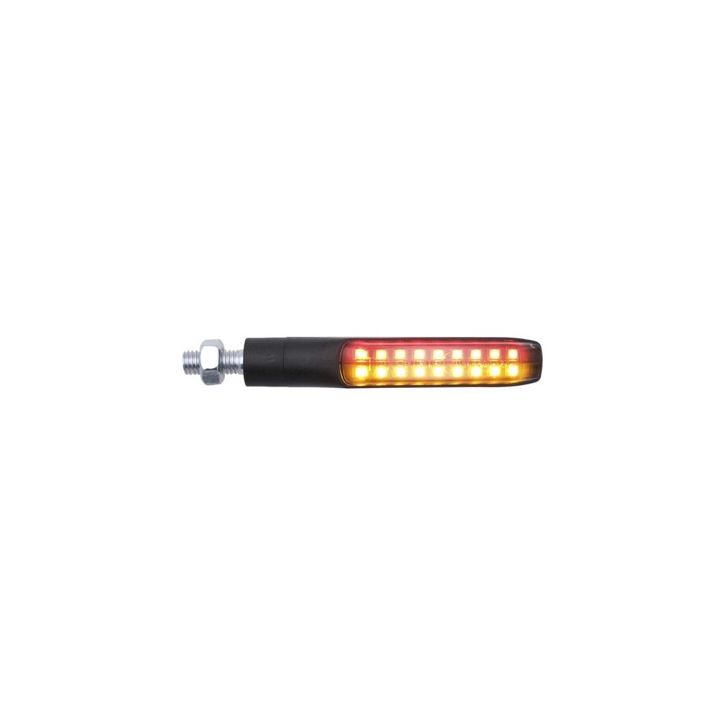 [LT-FRE938NER] Turn signals + rear red light + stop light (Pair Of Homologated E8 Led Turn Signals)