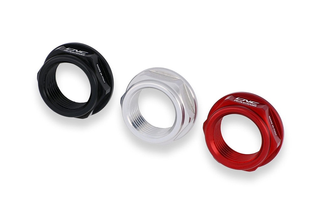 [CNC-DA404R] SWINGARM PIVOT NUT APRILIA (Red)