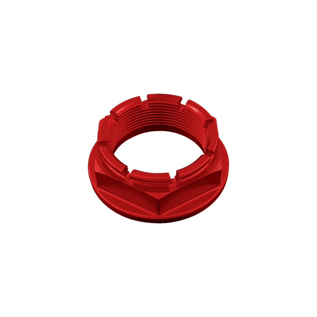 [LT-D020NER] Special Nut38 X 1,5 Ergal for Ducati, Triumph (Nero)