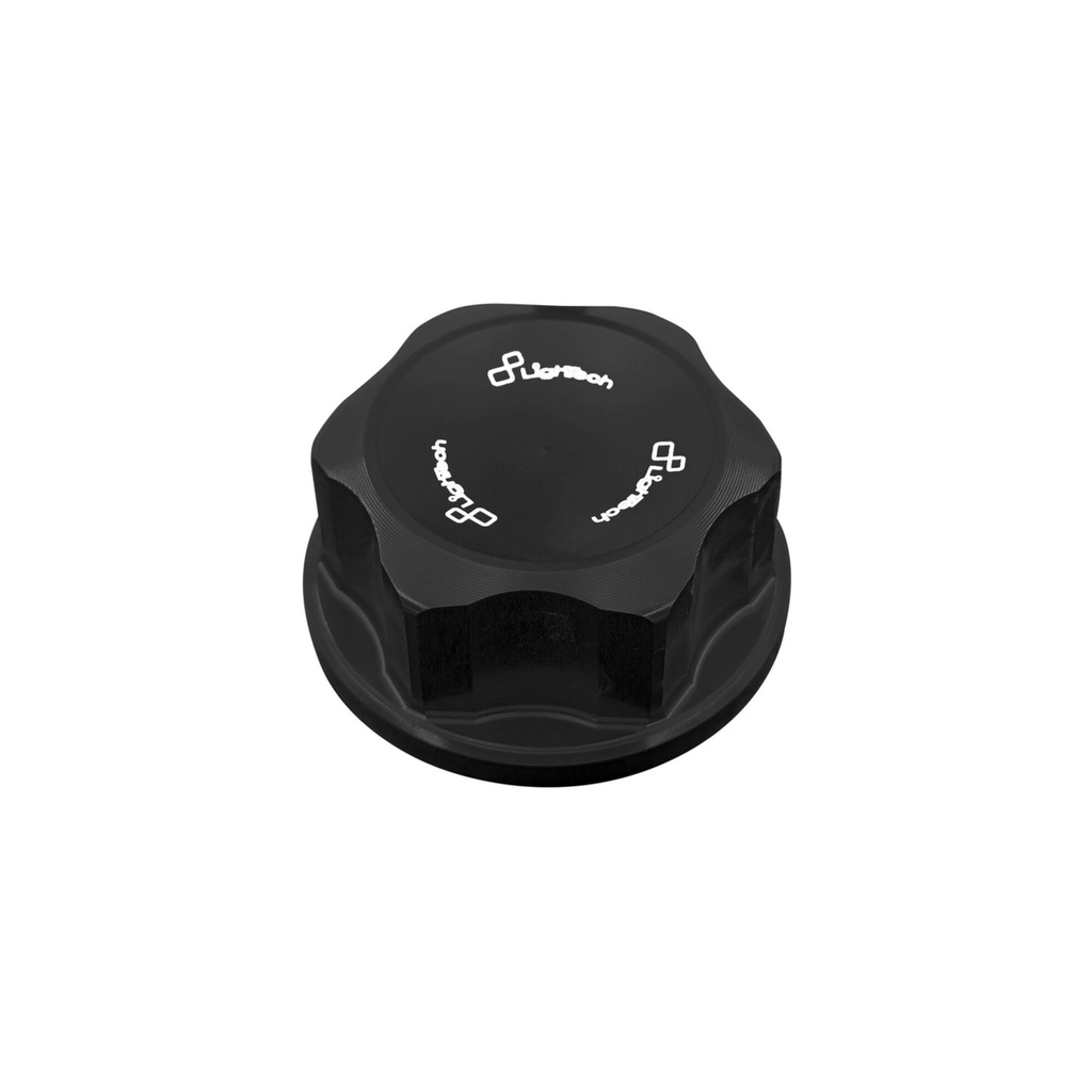 [LT-D014NER] Special Nut28 X 1,00 Ergal for Yamaha, Kawasaki, Suzuki, Bmw (Nero)