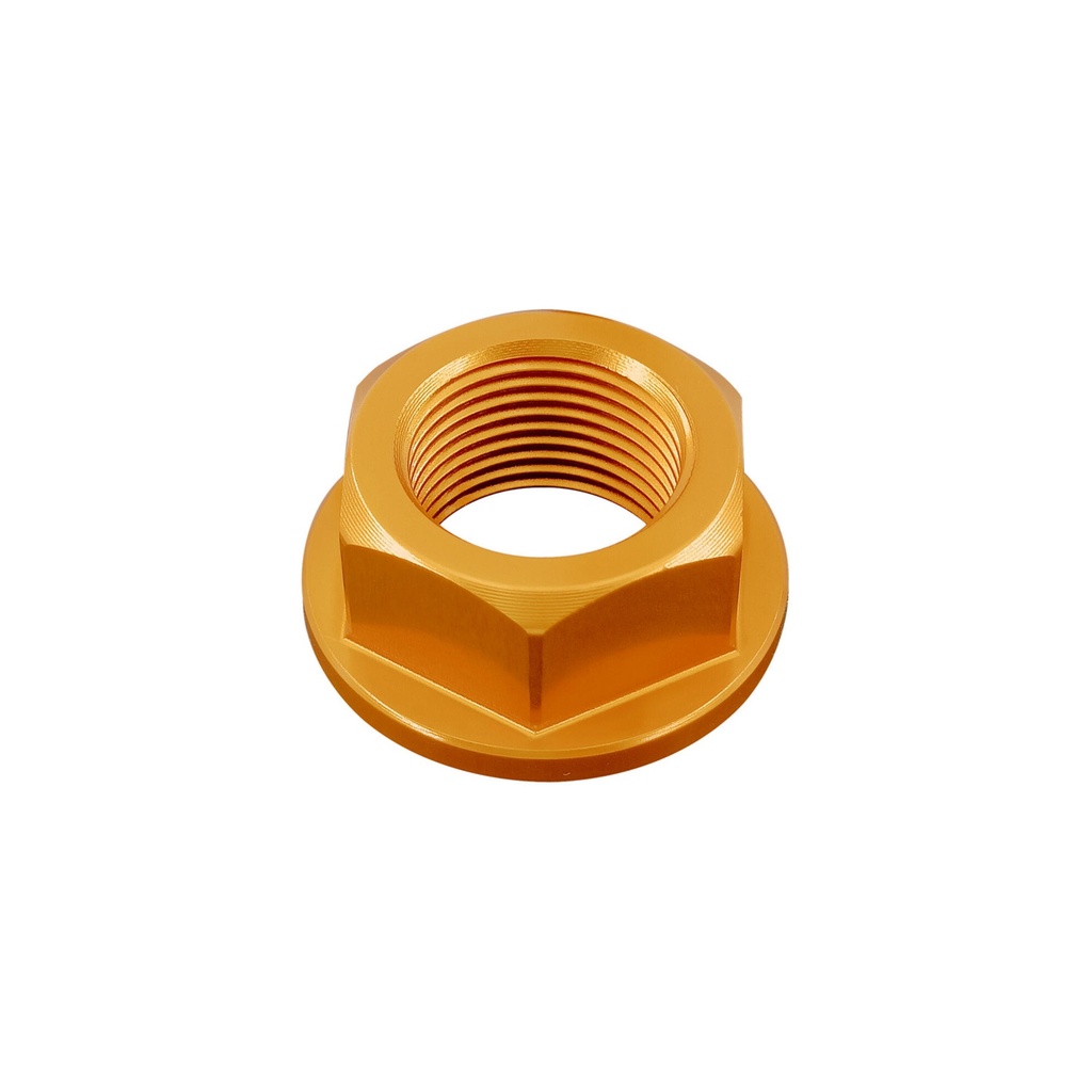 [LT-D010ORO] Special Nut20 X 1,50 Ergal for Kawasaki, Aprilia, Suzuki, Yamaha (Oro)