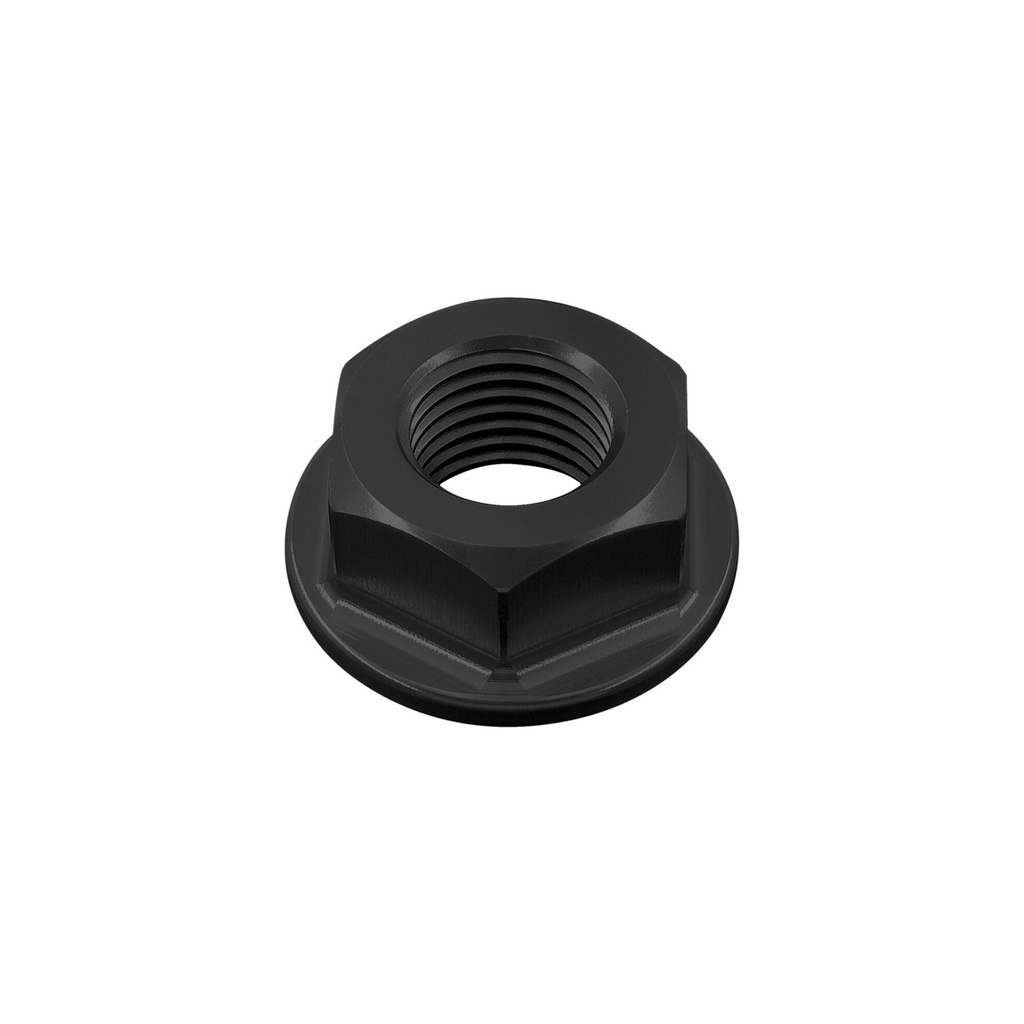 [LT-D007NER] Special Nut14 X 1,50 Ergal for Husqvarna, Honda, Kawasaki (Nero)
