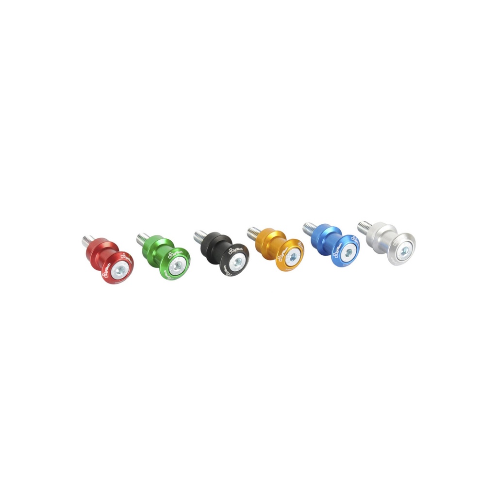 [LT-CAVM10ROS] Swing Arm Spools M10 Cp for CFMoto, Kawasaki (Rosso)