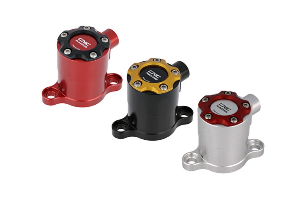 [CNC-AF501BS] Gear Edition Clutch Slave Cylinder Ø30 mm for Ducati (Black/Silver)