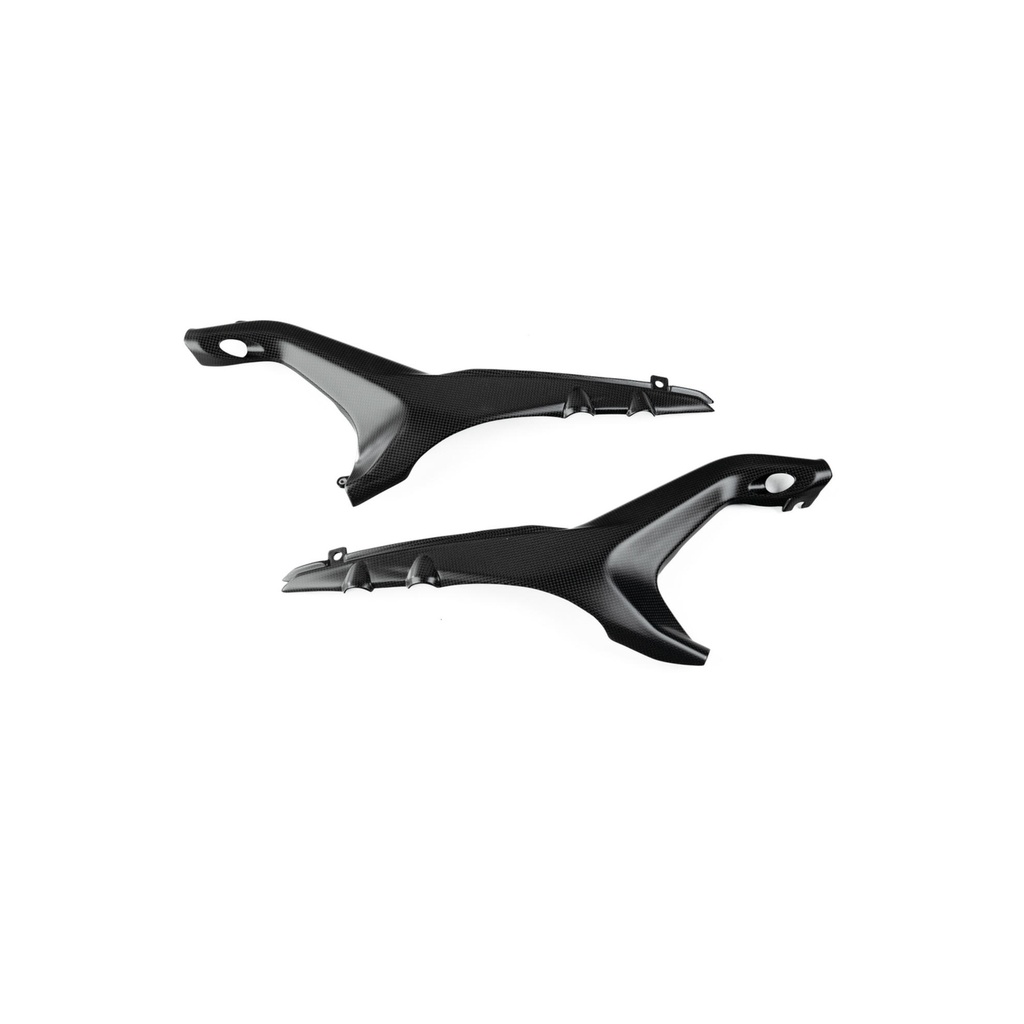 [LT-CARD0780M] Carbon Under Tank Panels - Matt (Pair) for Ducati