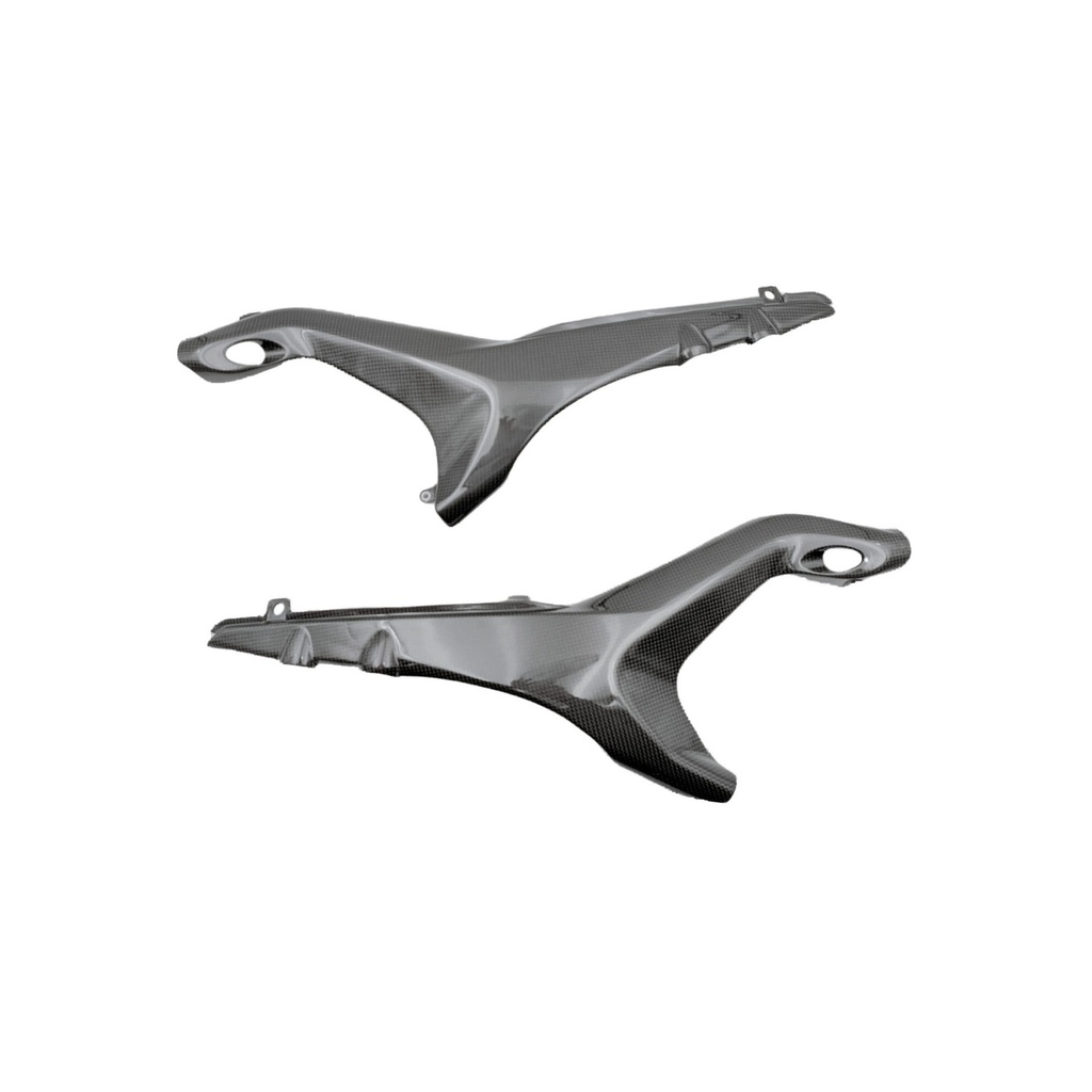 [LT-CARD0780] Carbon Under Tank Panels (Pair) for Ducati