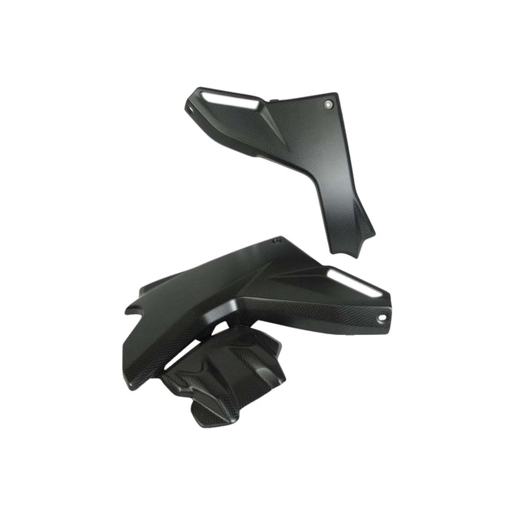 [LT-CARD0280] Side panels under the tank in carbon for Ducati