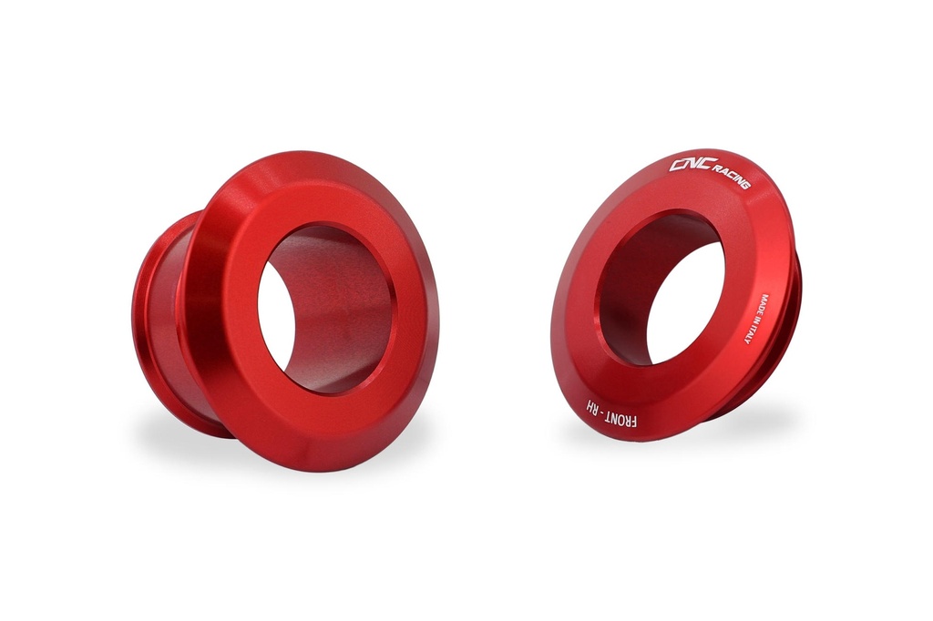 [CNC-DAA50R] Bushing kit front wheel Ducati (Red)