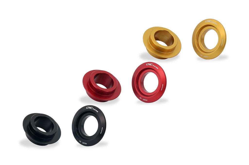 [CNC-DAA51B] Bushing kit front wheel Ducati (Black)