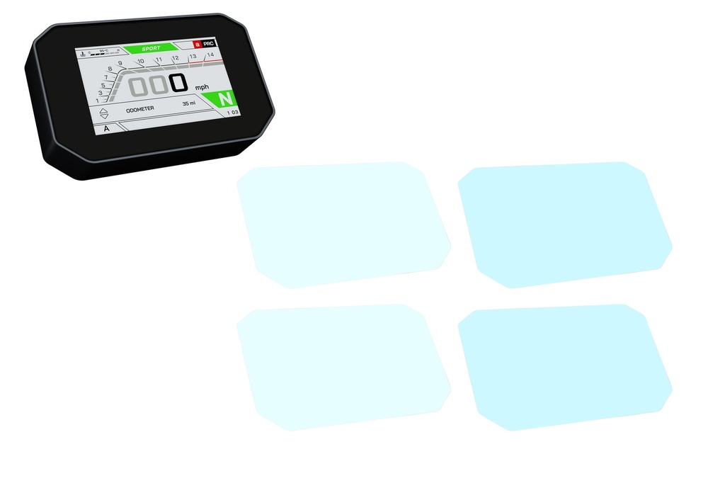 [CNC-DP022N] Dashboard Screen Protectors Moto Guzzi