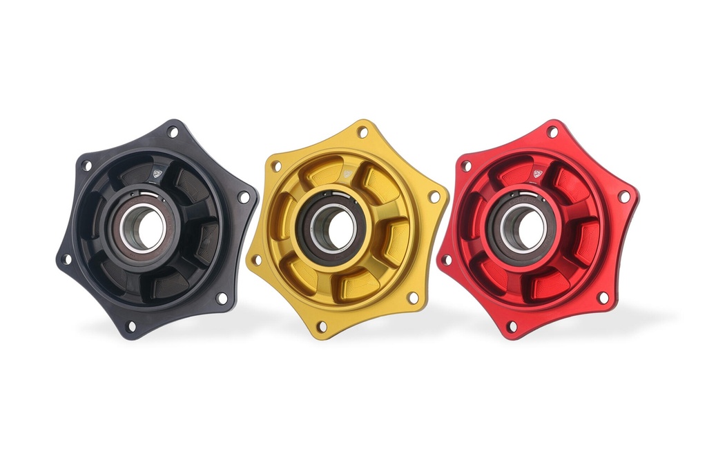 [CNC-FC254B] Rear sprocket flange Ducati Multistrada V2 MY2025 (Black)