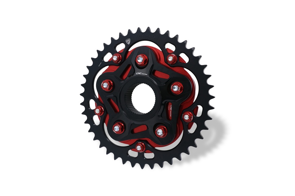 [CNC-FC302R] Cush drive hub flange MV Agusta (Red)