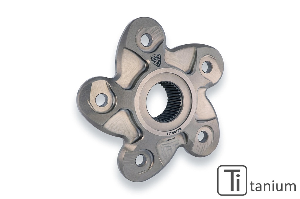 [CNC-FL500X] Rear sprocket flange Ducati Titanium