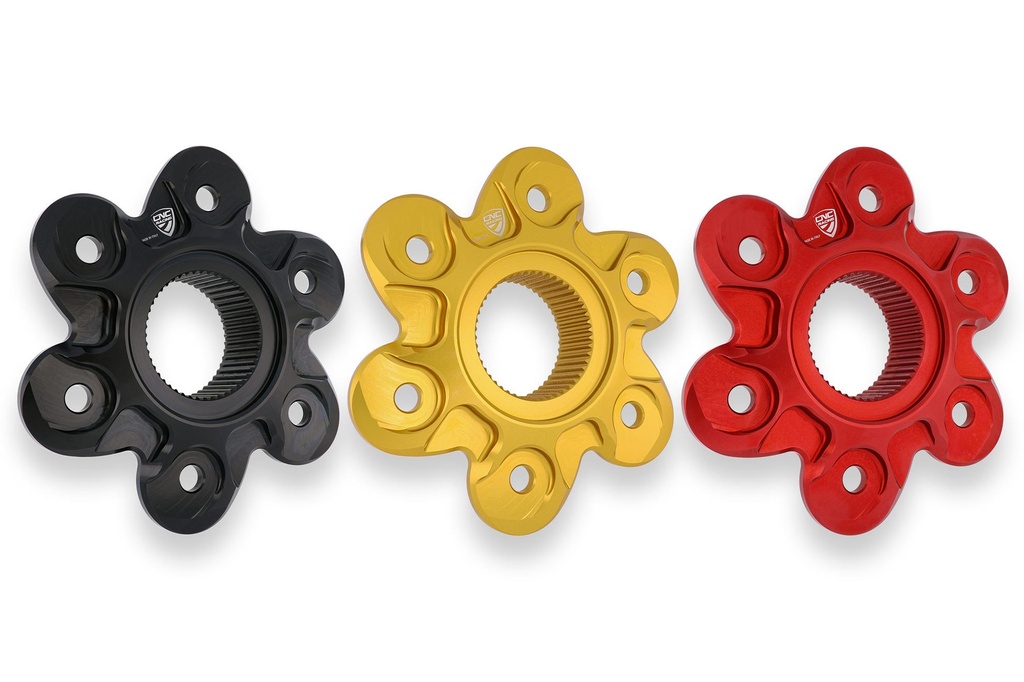 [CNC-FL501B] Rear sprocket flange Ducati (Black)