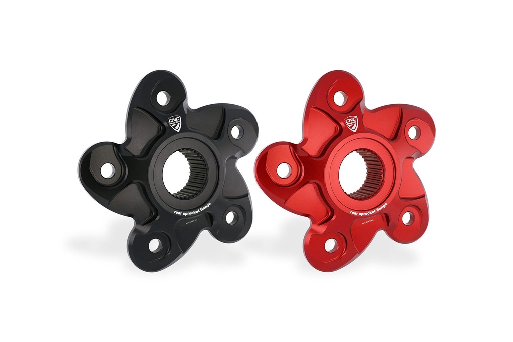 [CNC-FL503B] Rear sprocket flange Ducati (Black)