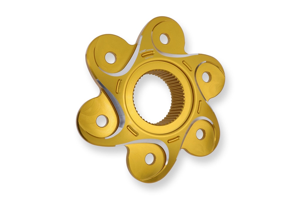 [CNC-FL504GS] REAR SPROCKET FLANGE DUCATI BICOLOR (Gold/Silver)