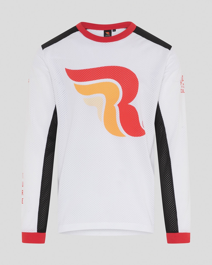 Logo  Mesh Jersey White